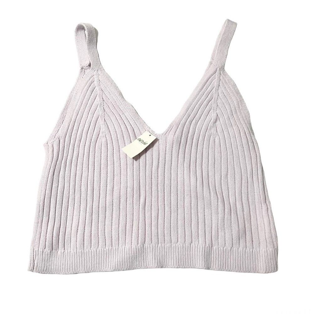 Aerie | Lavender Ribbed Tank Top
